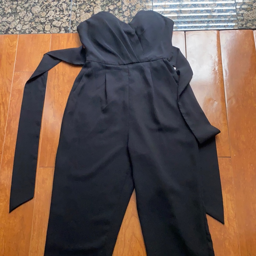 Black jumpsuit